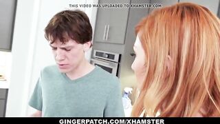 GingerPatch - sexy beautiful MILF With Red Hair Loves Fucking Young Cock